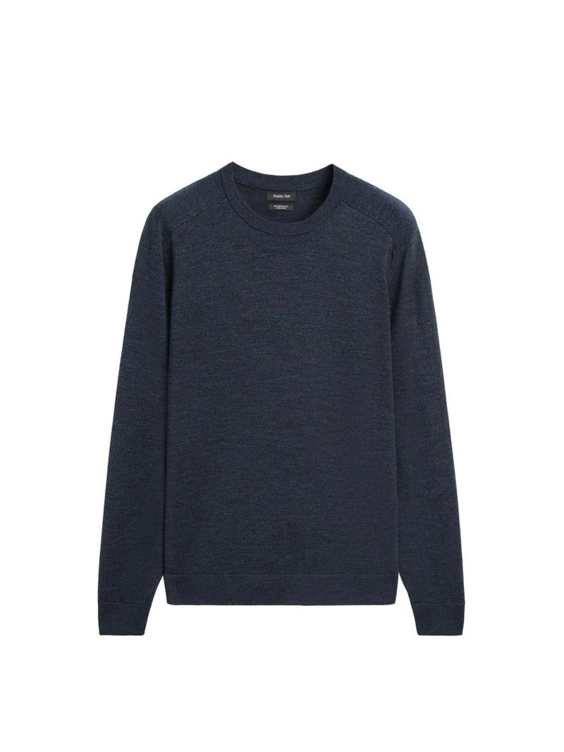 Водолазка из мериносовой шерсти с круглым вырезом