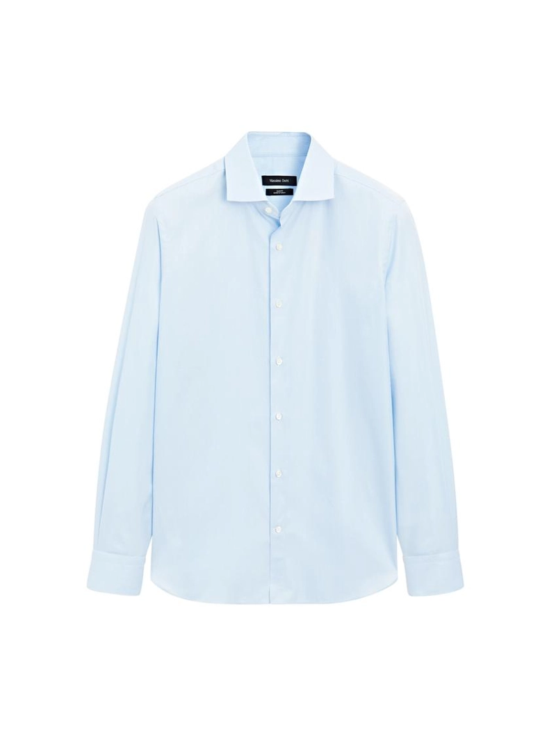 Рубашка в полоску slim fit