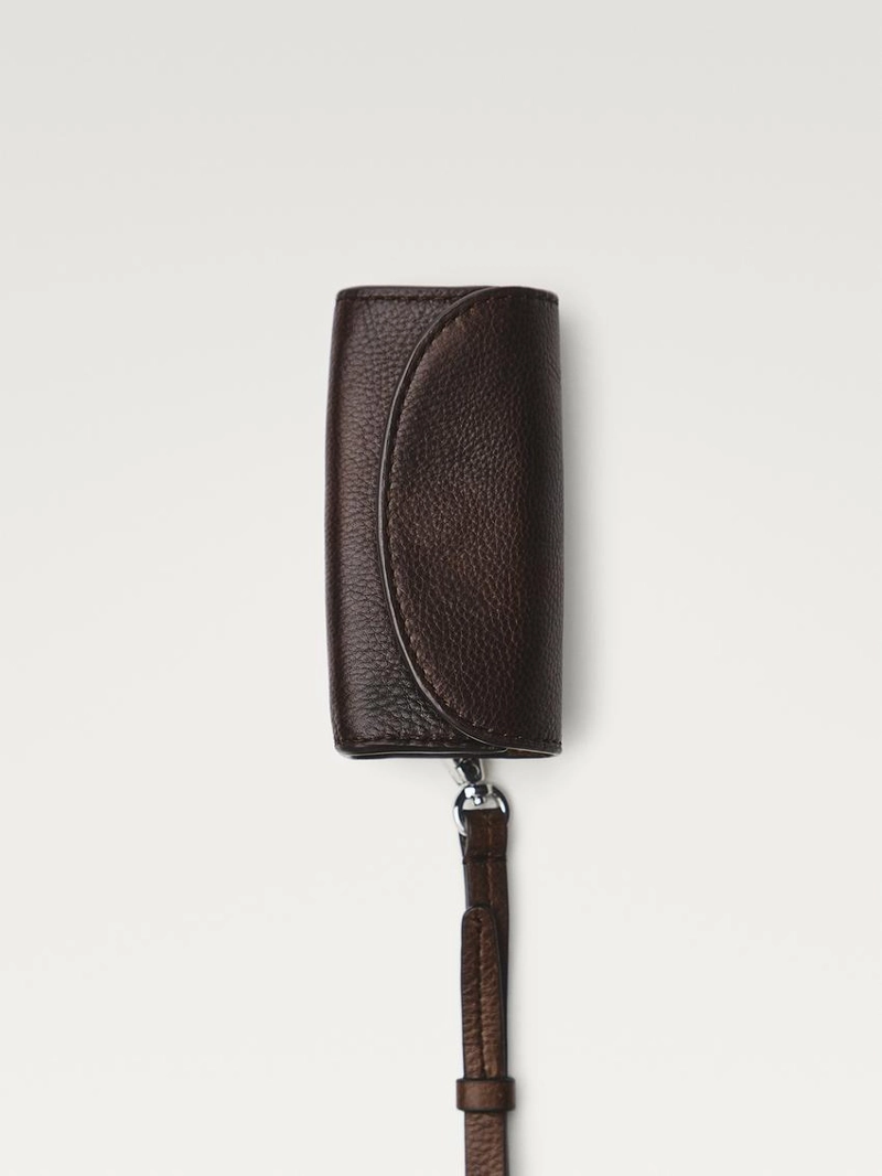 Чехол для помады из натуральной кожи наппа