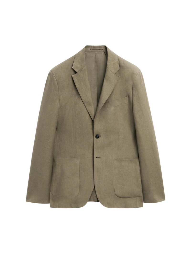 Пиджак из льна