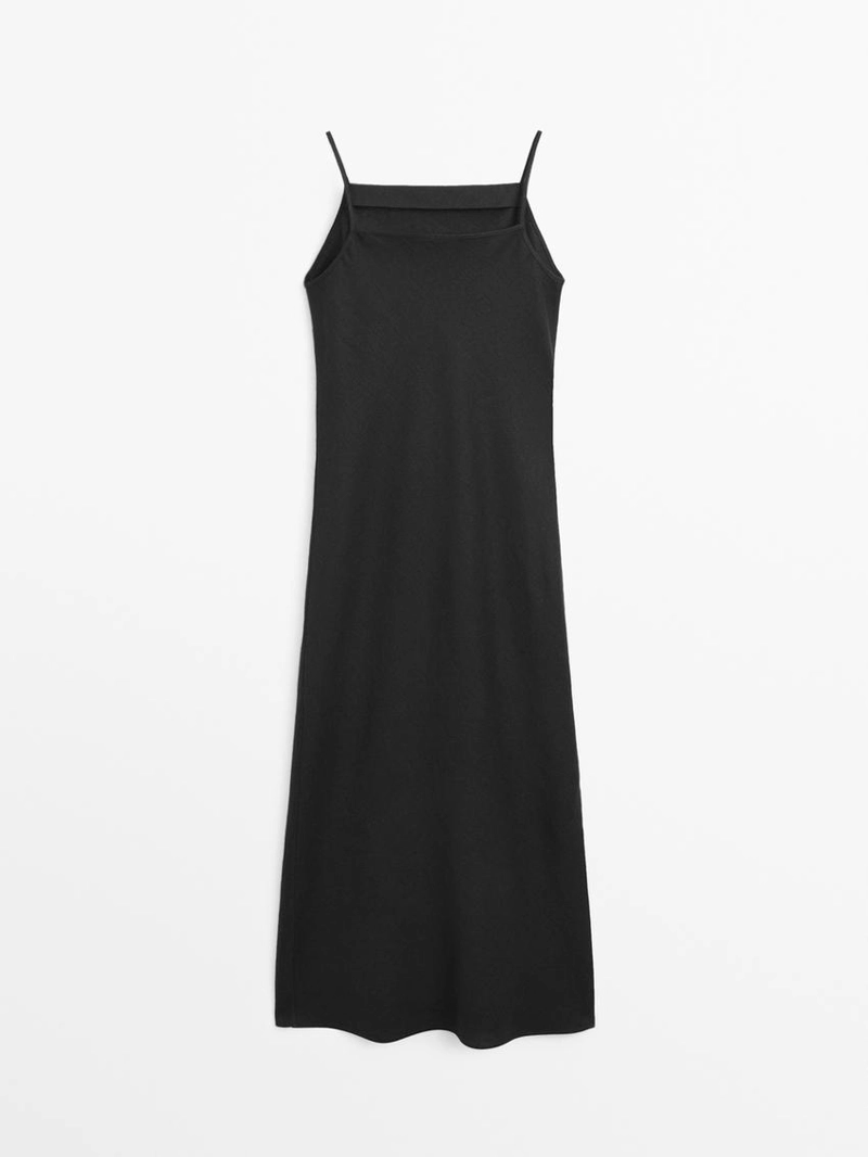 Платье из 100% льна