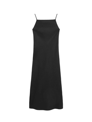 Платье из 100% льна- Заказать в России