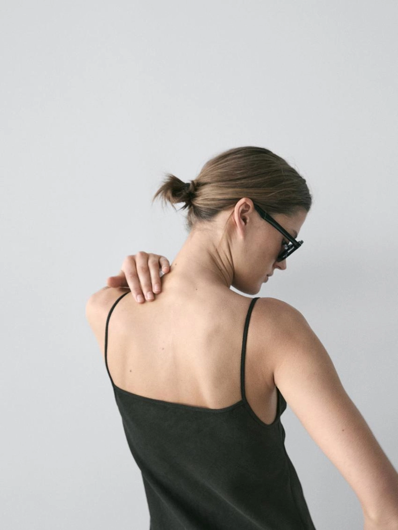 Платье из 100% льна