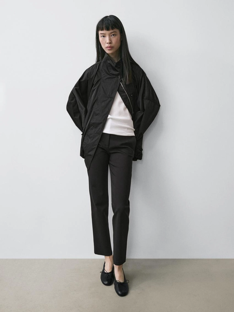 Бомбер с карманами