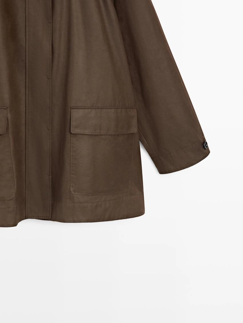 Парка с карманами