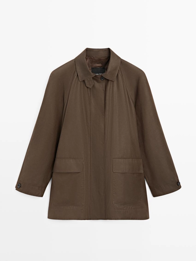 Парка с карманами