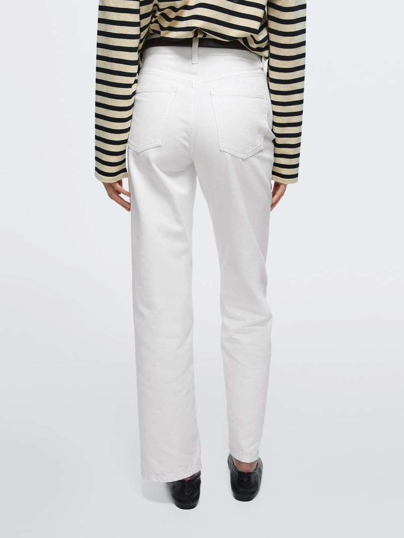 Джинсы прямого кроя