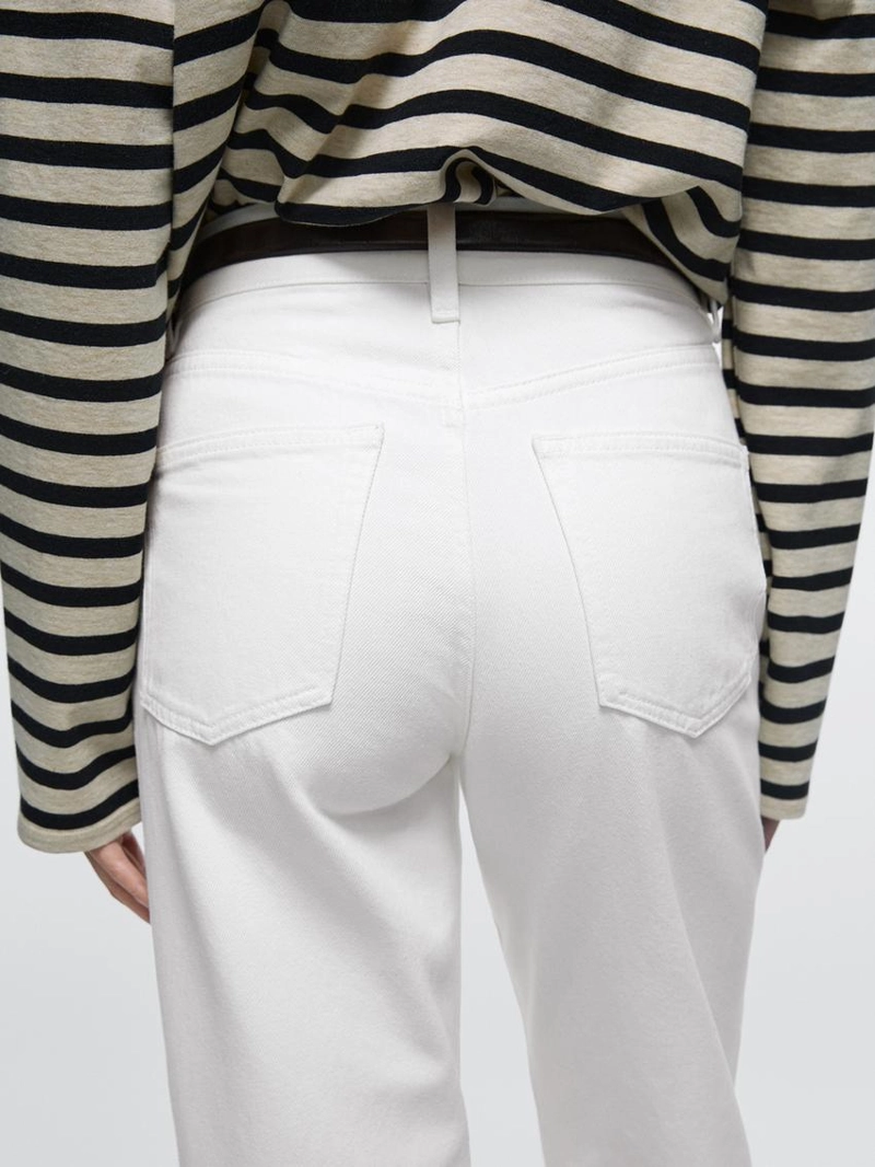 Джинсы прямого кроя