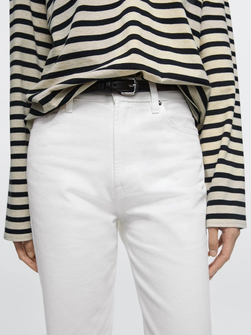 Джинсы прямого кроя