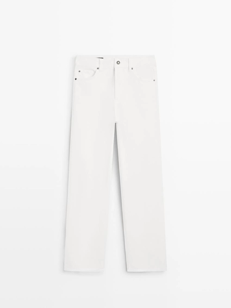 Джинсы прямого кроя