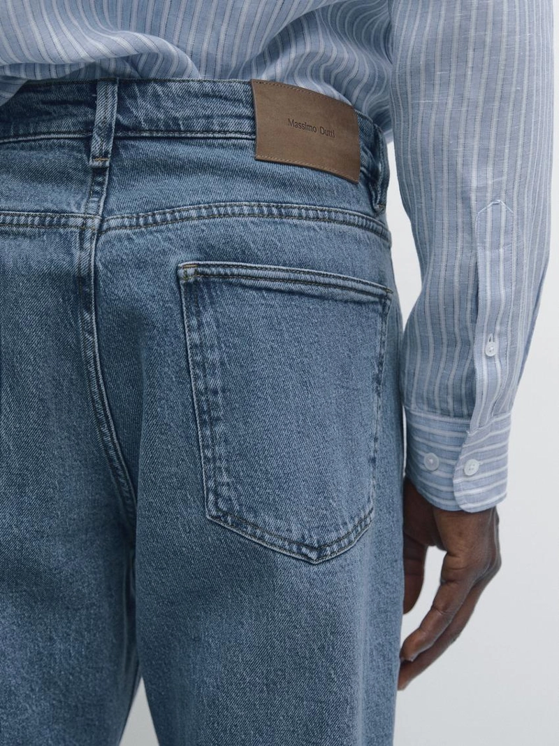 Джинсы с узким кроем