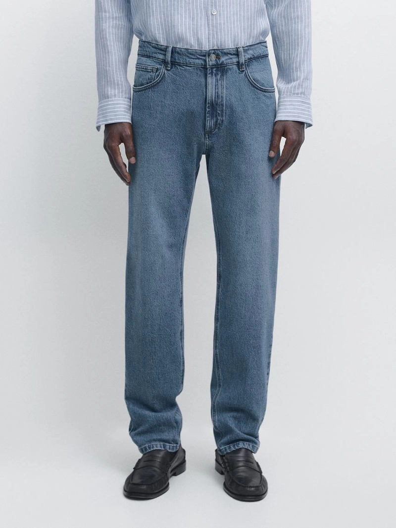 Джинсы с узким кроем