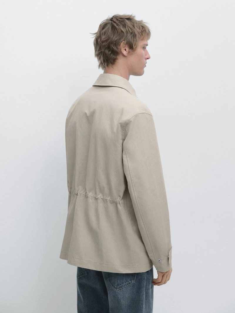 Куртка с деталями кармана