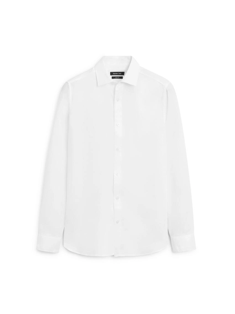 Рубашка из 100% льна в стиле slim fit