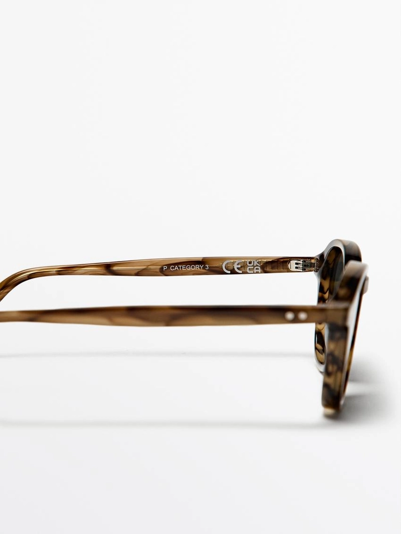 Круглые солнцезащитные очки