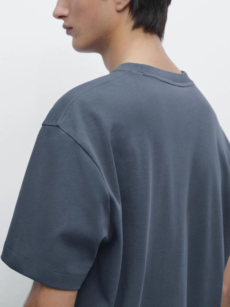 Футболка среднего веса с коротким рукавом, 100% хлопок