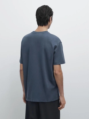 Футболка среднего веса с коротким рукавом, 100% хлопок- Заказать в России