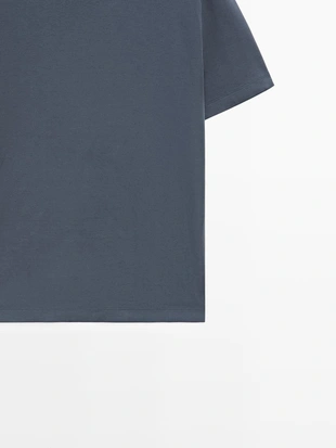 Футболка среднего веса с коротким рукавом, 100% хлопок- Заказать в России