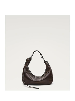 Сумка из натуральной кожи с металлической пряжкой- Заказать в России