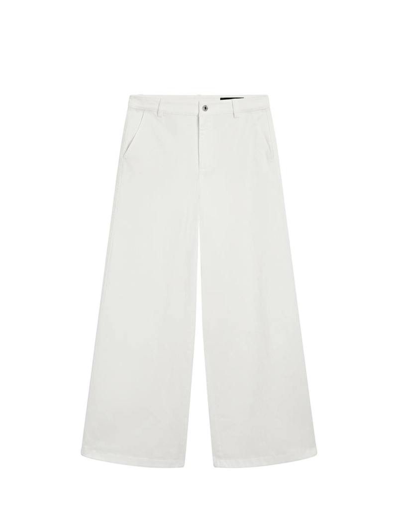 Джинсы палазцо с высокой посадкой