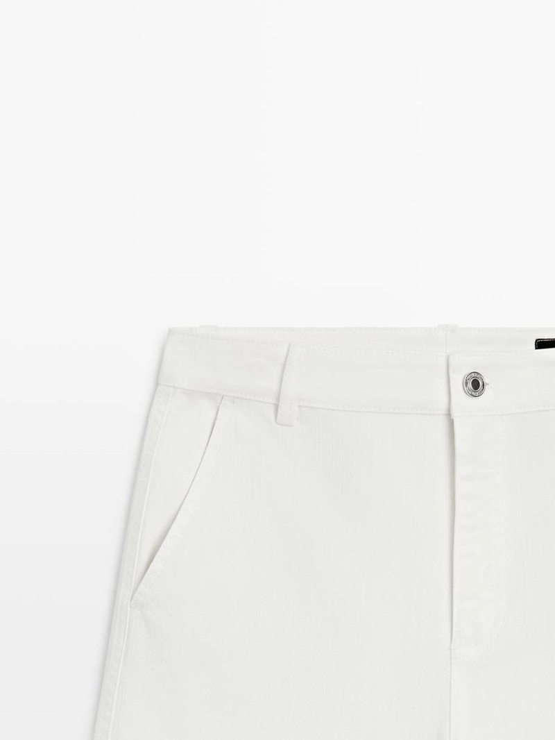 Джинсы палазцо с высокой посадкой