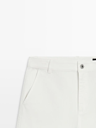 Джинсы палазцо с высокой посадкой- Заказать в России