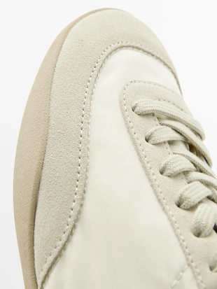 Multicolored | 1303/750/202 - Massimo Dutti Кроссовки с контрастной отделкой