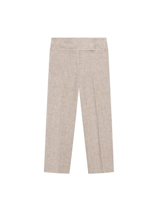 Льняные капри меланж- Заказать в России