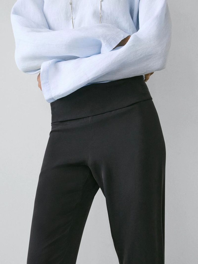 Рубашка с длинным рукавом из 100% льна