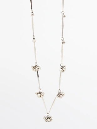 Ожерелье с металлической цепью- Заказать в России