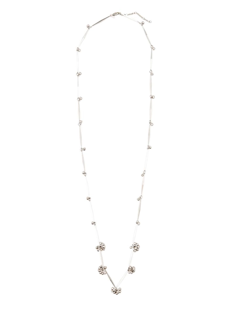 Ожерелье с металлической цепью