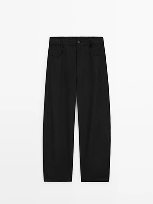 Джинсы FLOWING BARREL FIT- Заказать в России