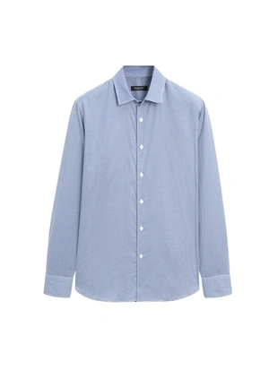 Рубашка REGULAR FIT в клетку из 100% хлопка- Заказать в России