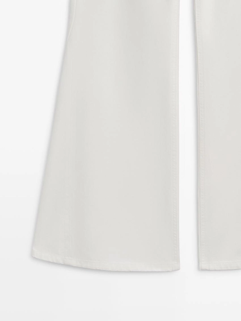 Джинсы свободного кроя с высокой посадкой