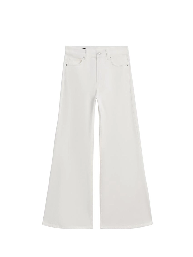 Джинсы свободного кроя с высокой посадкой