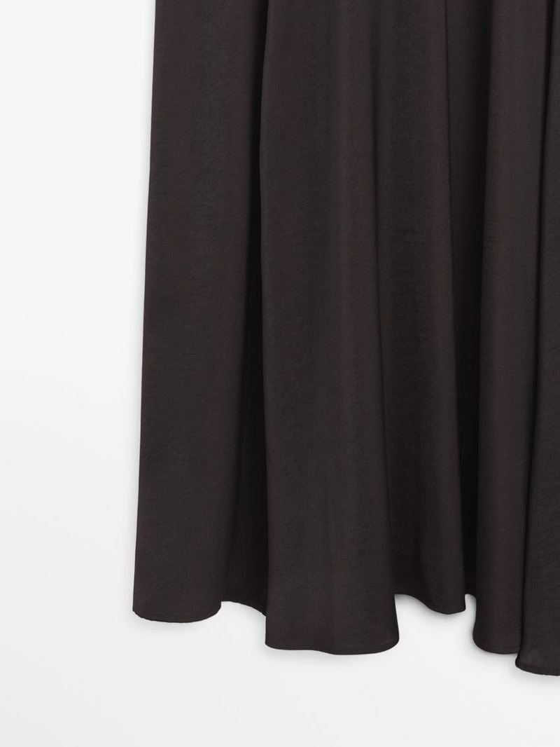 Платье из контрастного хлопкового трикотажа