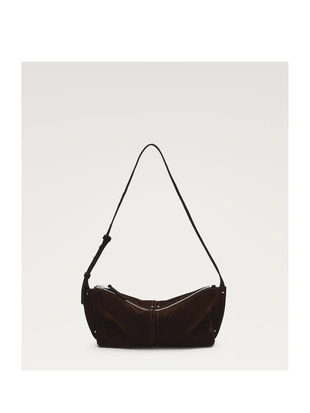 Сумка через плечо из замши- Заказать в России