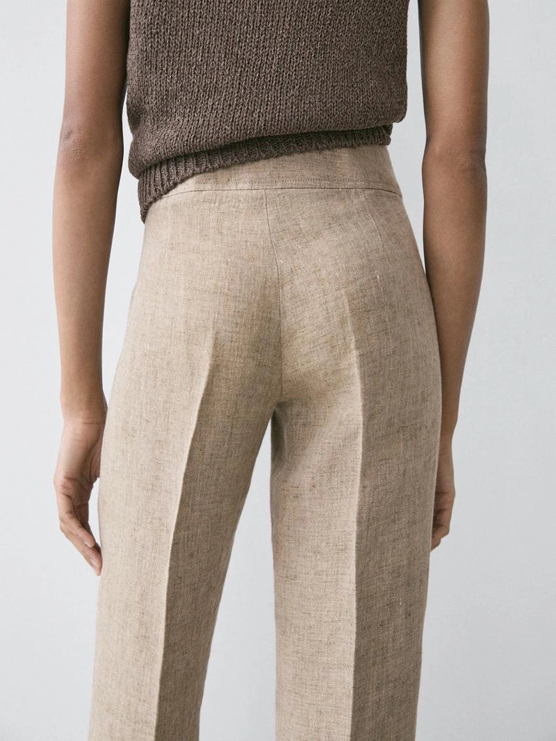 Вязанный свитер с короткими рукавами