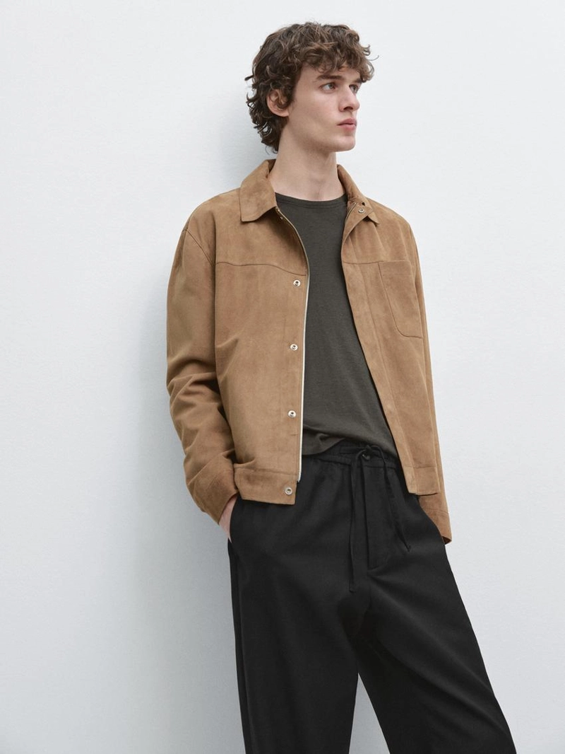 Брюки из шерсти свободного кроя