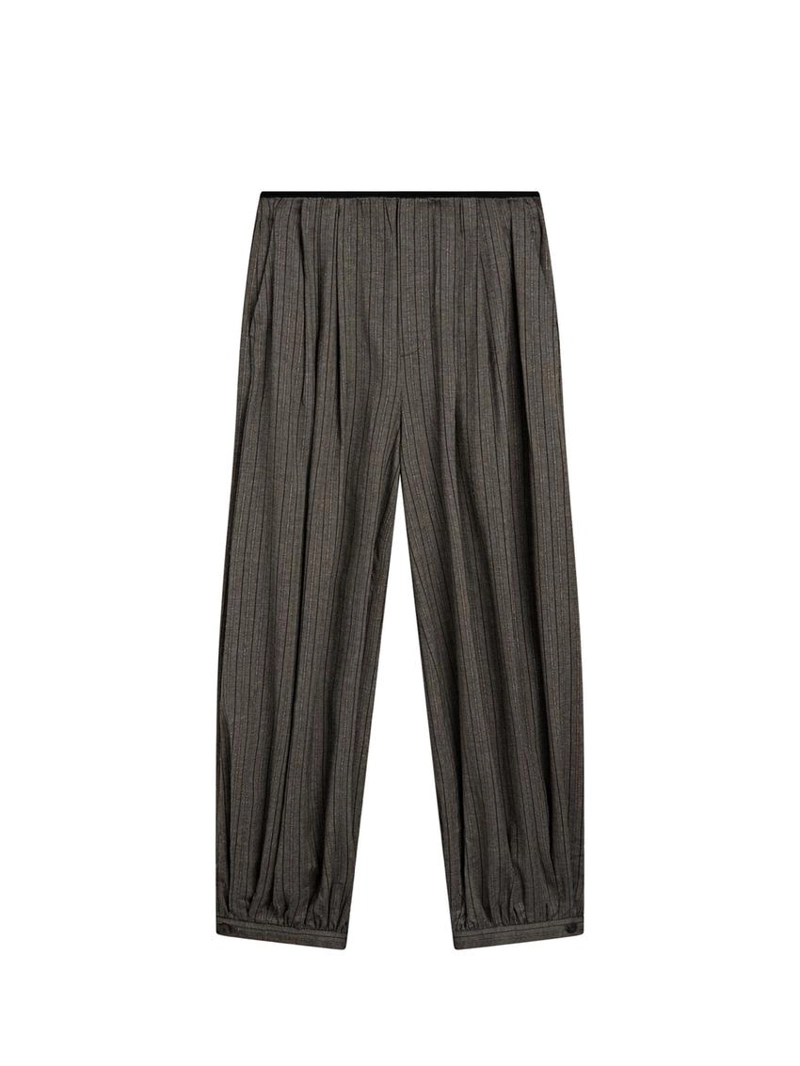 Полосатые шаровидные брюки