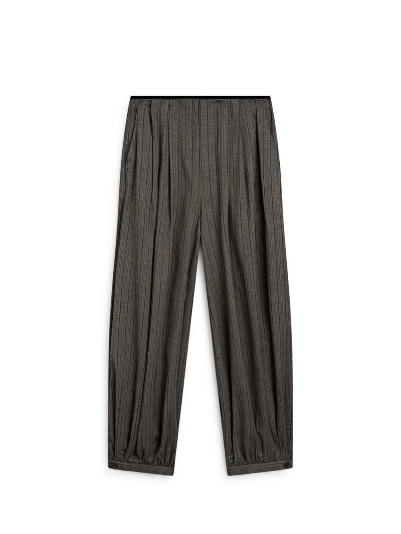 Полосатые шаровидные брюки