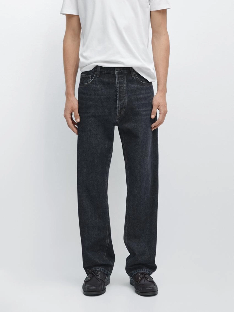 Джинсы прямого кроя