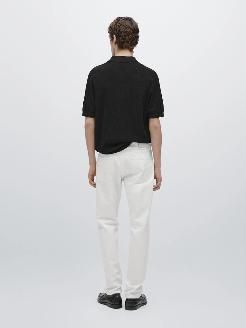 Джинсы с узким кроем