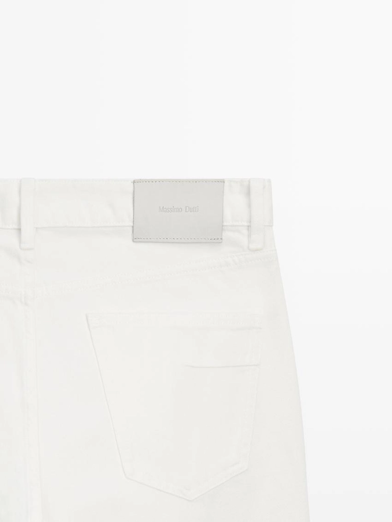 Джинсы с узким кроем