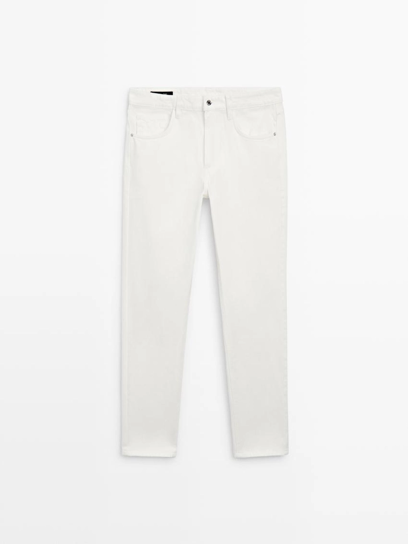 Джинсы с узким кроем