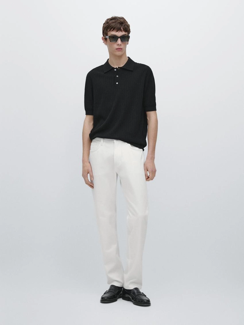 Джинсы с узким кроем