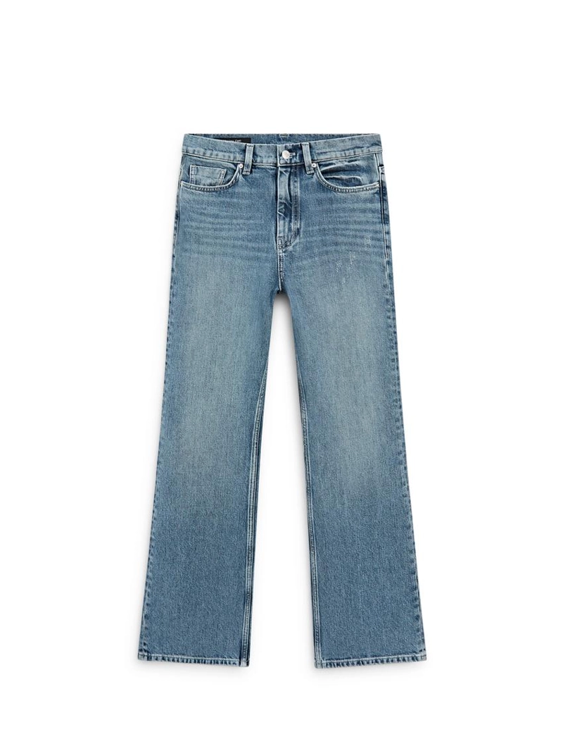 Джинсы с высокой посадкой boot-cut