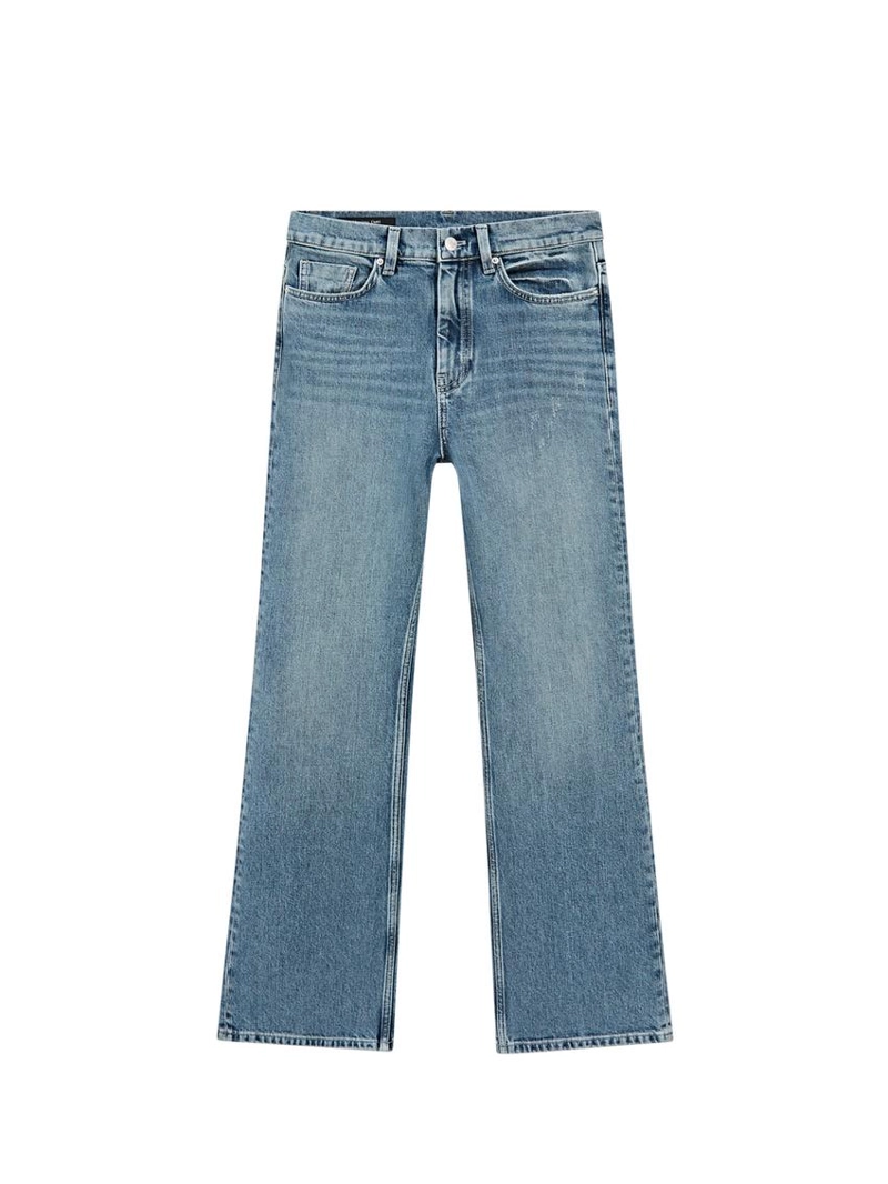 Джинсы с высокой посадкой boot-cut