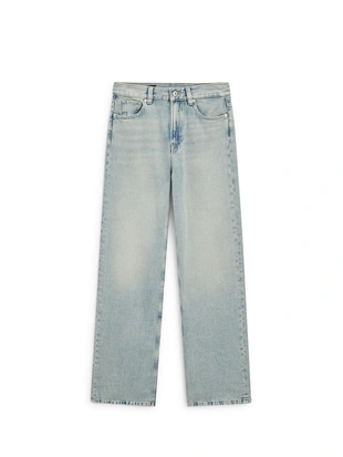 Купить Massimo Dutti Джинсы прямого кроя с высокой посадкой