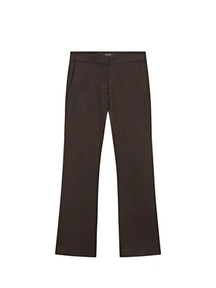 Льняные брюки с быстрым расширением- Заказать в России